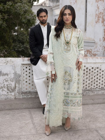 Premium 3 piece unstitched embroided lawn