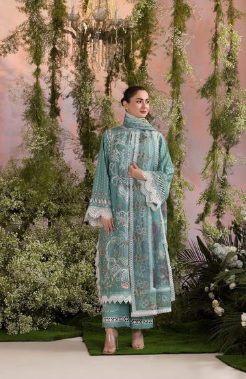 Premium 3 piece unstitched embroided lawn