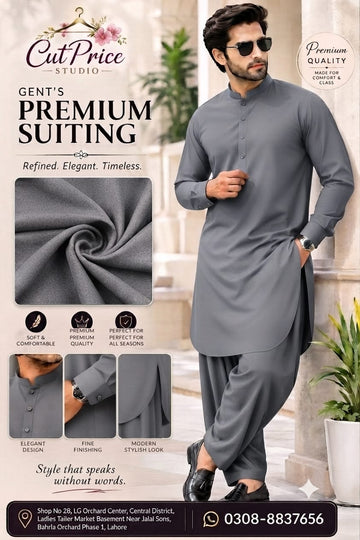 Gents unstitched suit imported stuff